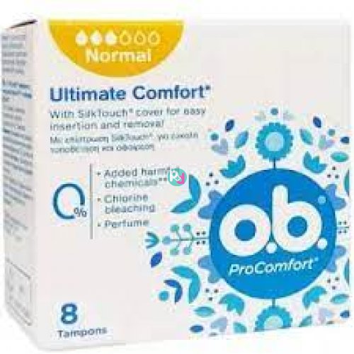 O.B Ultimate Comfort Normal 8 pcs